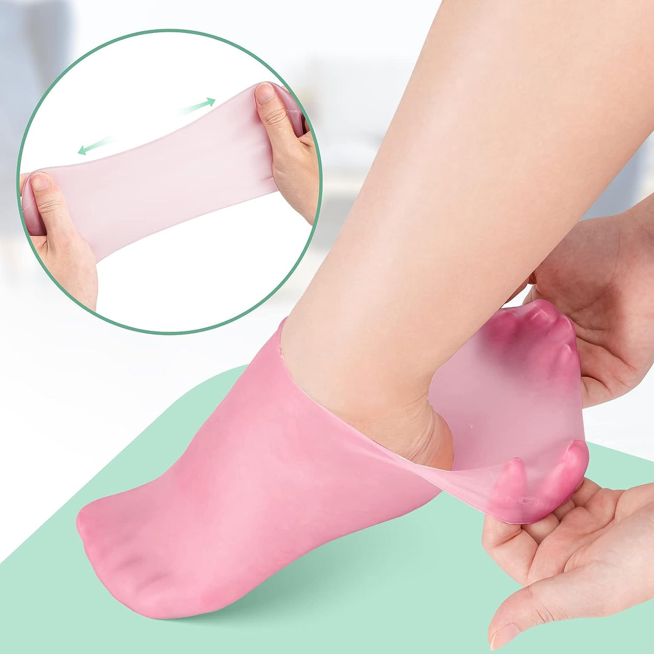 Silicone Moisturizing Socks