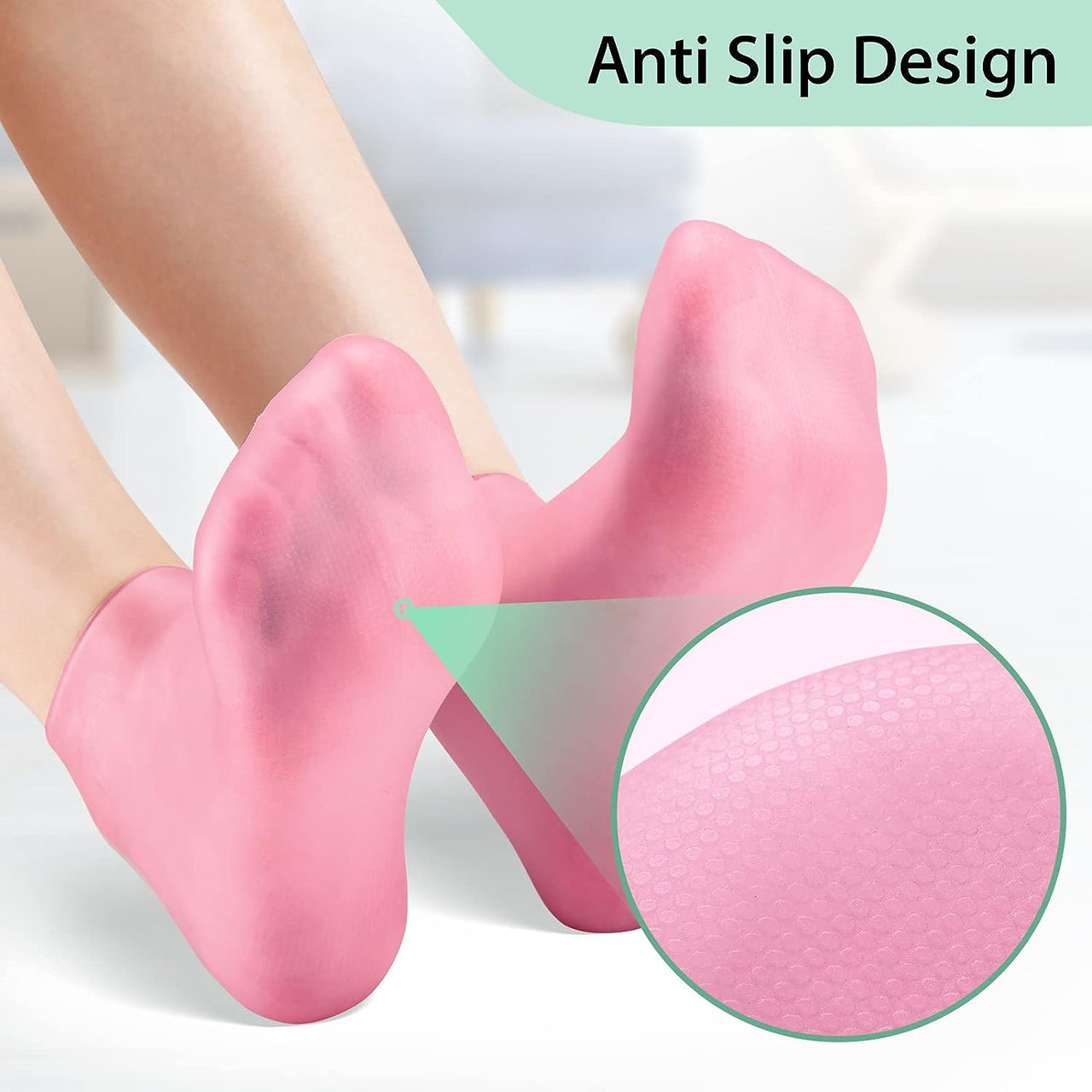 Silicone Moisturizing Socks