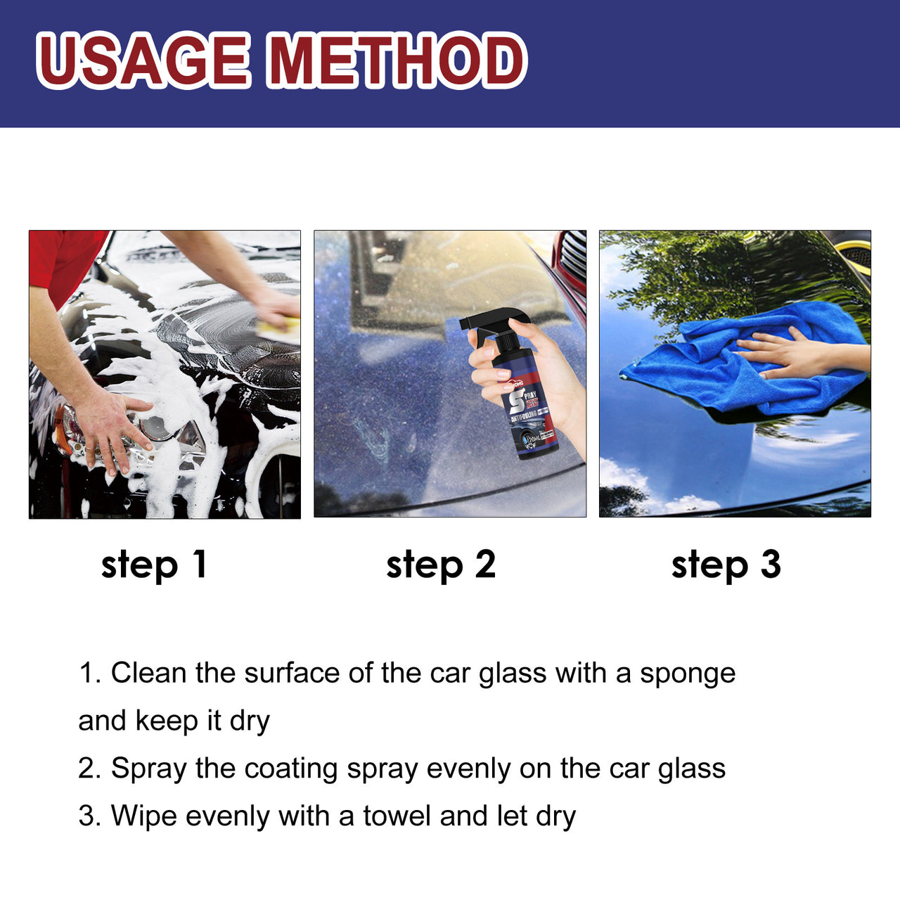 Spray Coating Agent for Cars