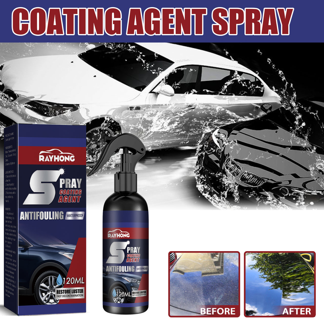 Spray Coating Agent for Cars