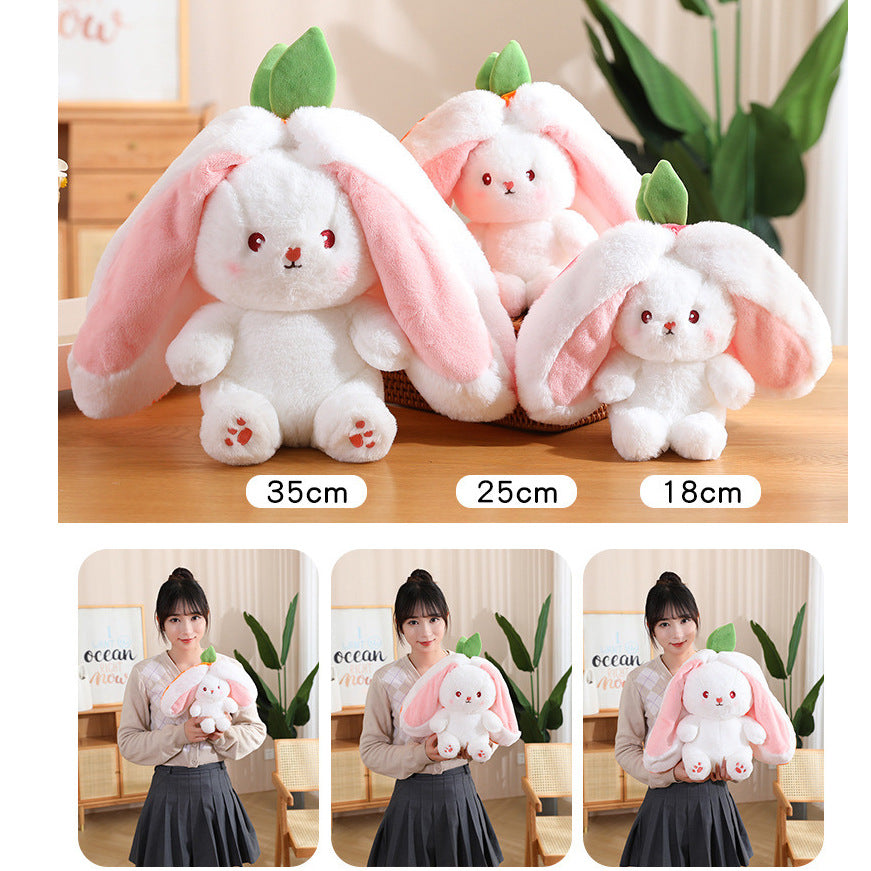 Strawberry Bunny Plush Toy