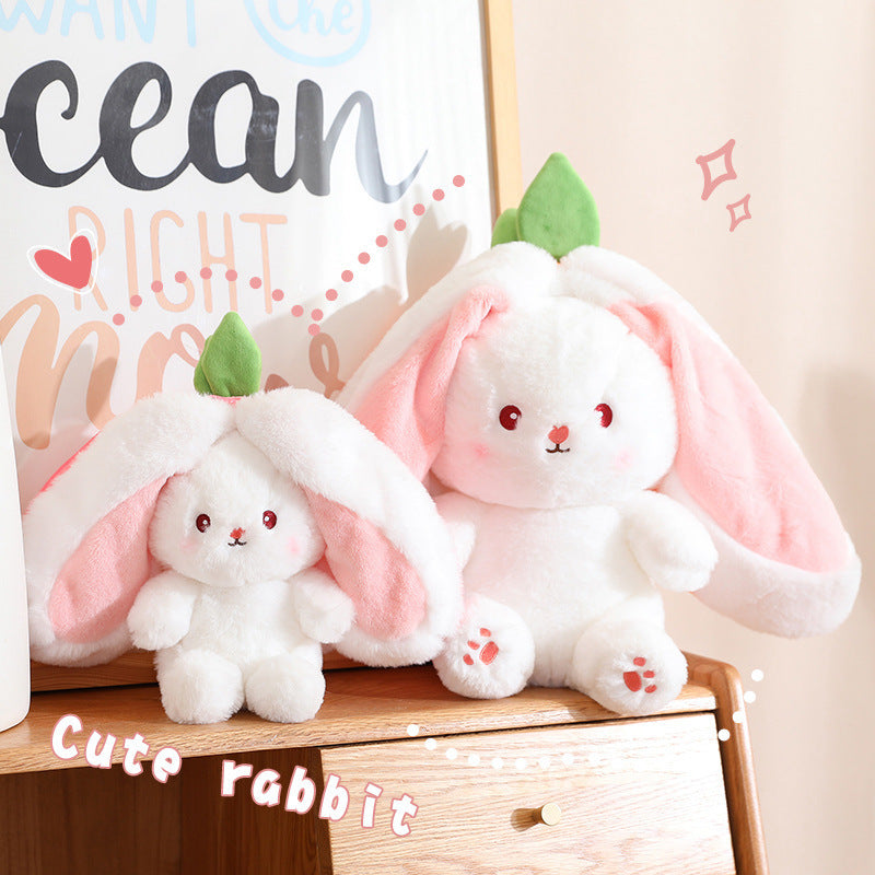 Strawberry Bunny Plush Toy