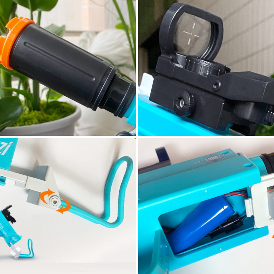 UZI Electric Water Gun with Drum