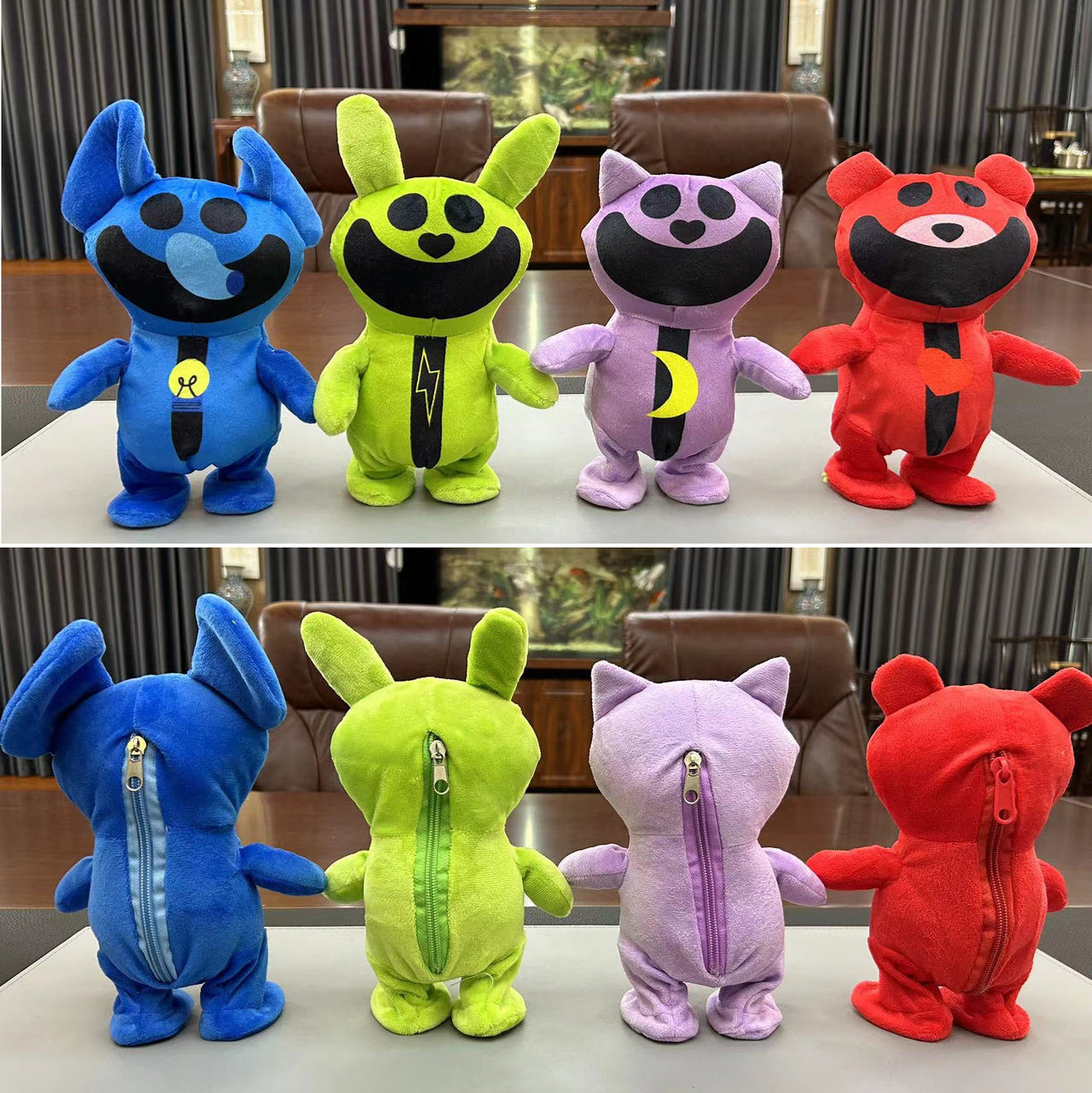 Walking Smiling Critters Plush Toy