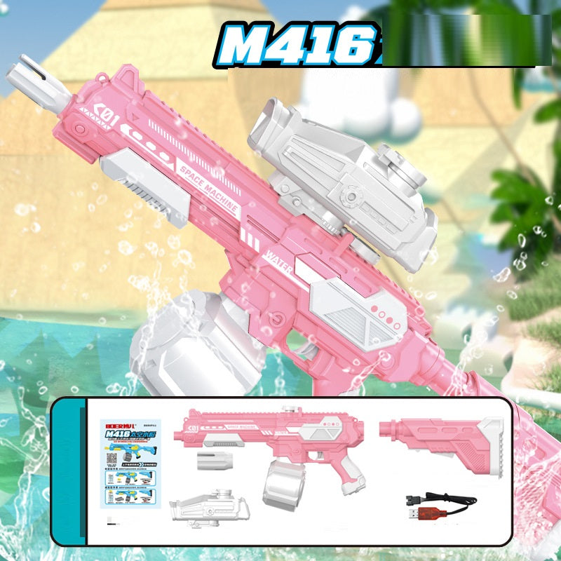 M416 Auto Water Gun with Drum