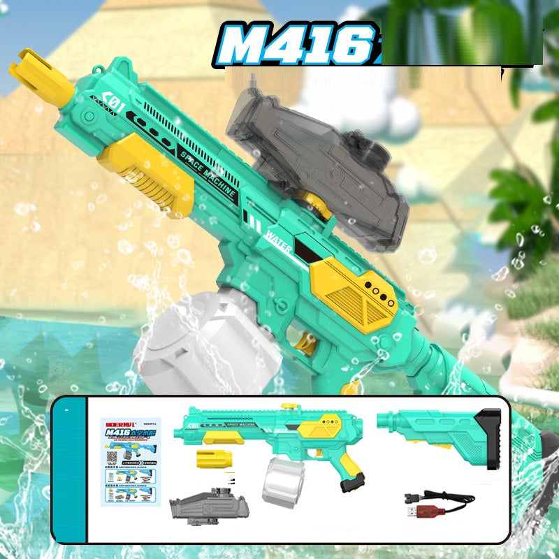 M416 Auto Water Gun with Drum