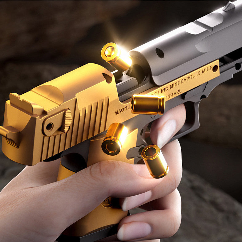 Mini Desert Eagle Auto Shell Ejection Toy Gun