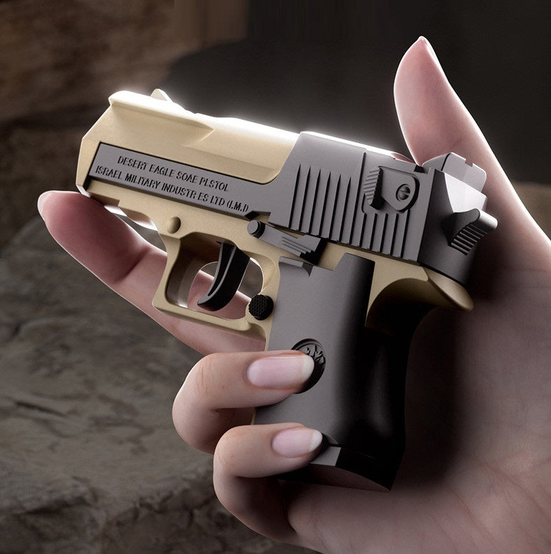 Mini Desert Eagle Auto Shell Ejection Toy Gun