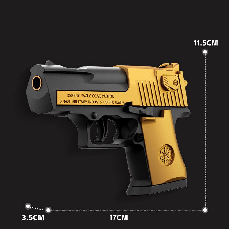 Mini Desert Eagle Auto Shell Ejection Toy Gun