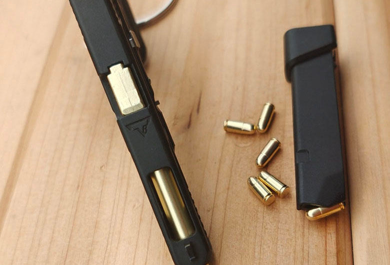 Mini G**** 34 Shell Ejection Toy Keychain