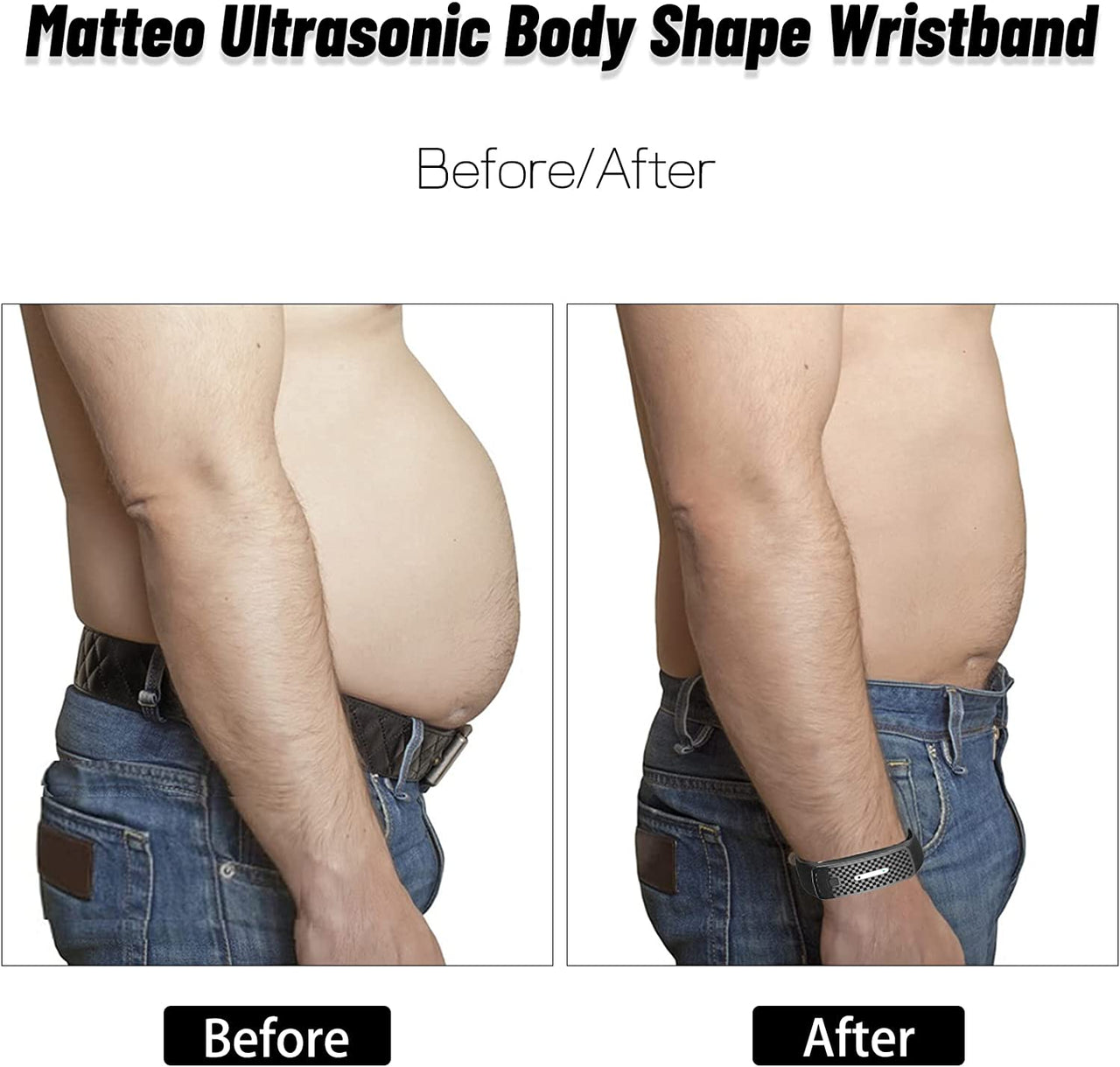 Matteo Ultrasonic Body Shape Wristband (1 PC)