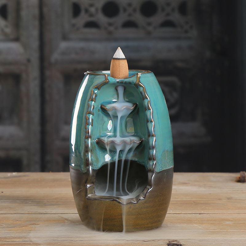 Waterfall River Backflow Incense Holder