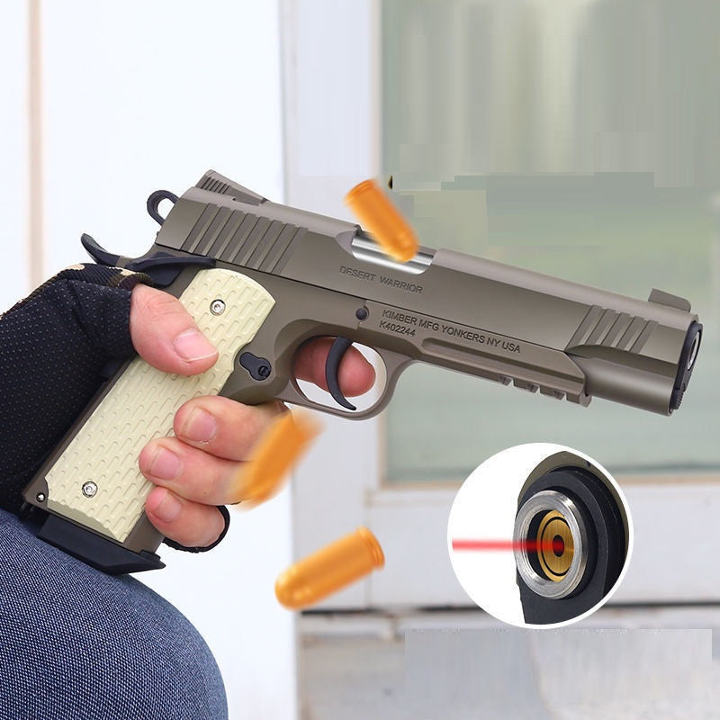 Colt M1911 Auto Shell Ejection Blowback Laser Toy