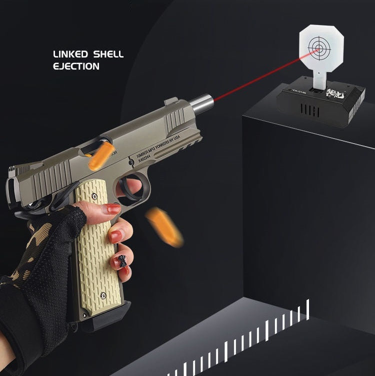 Colt M1911 Auto Shell Ejection Blowback Laser Toy