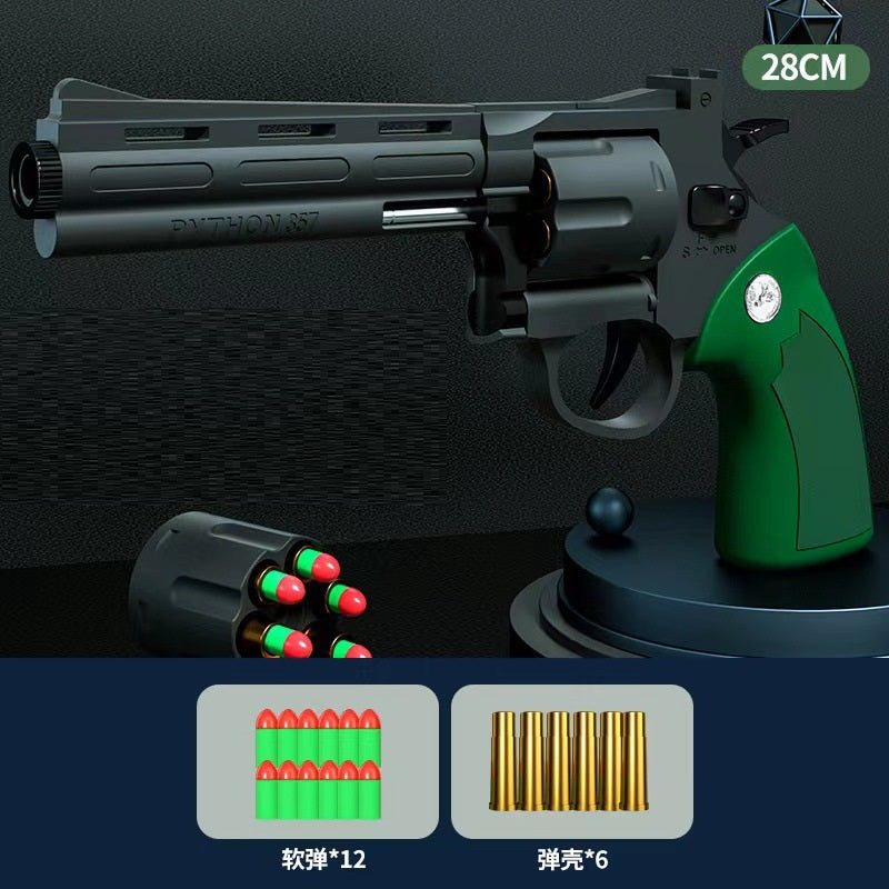 357 Revolver Pistol Soft Bullet Toy