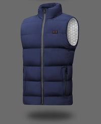 Thumbnail for Men & Women's Heated Vest with 3 Heating Levels & 9 Heating Zones, Washable Lightweight Zip Heated Vest