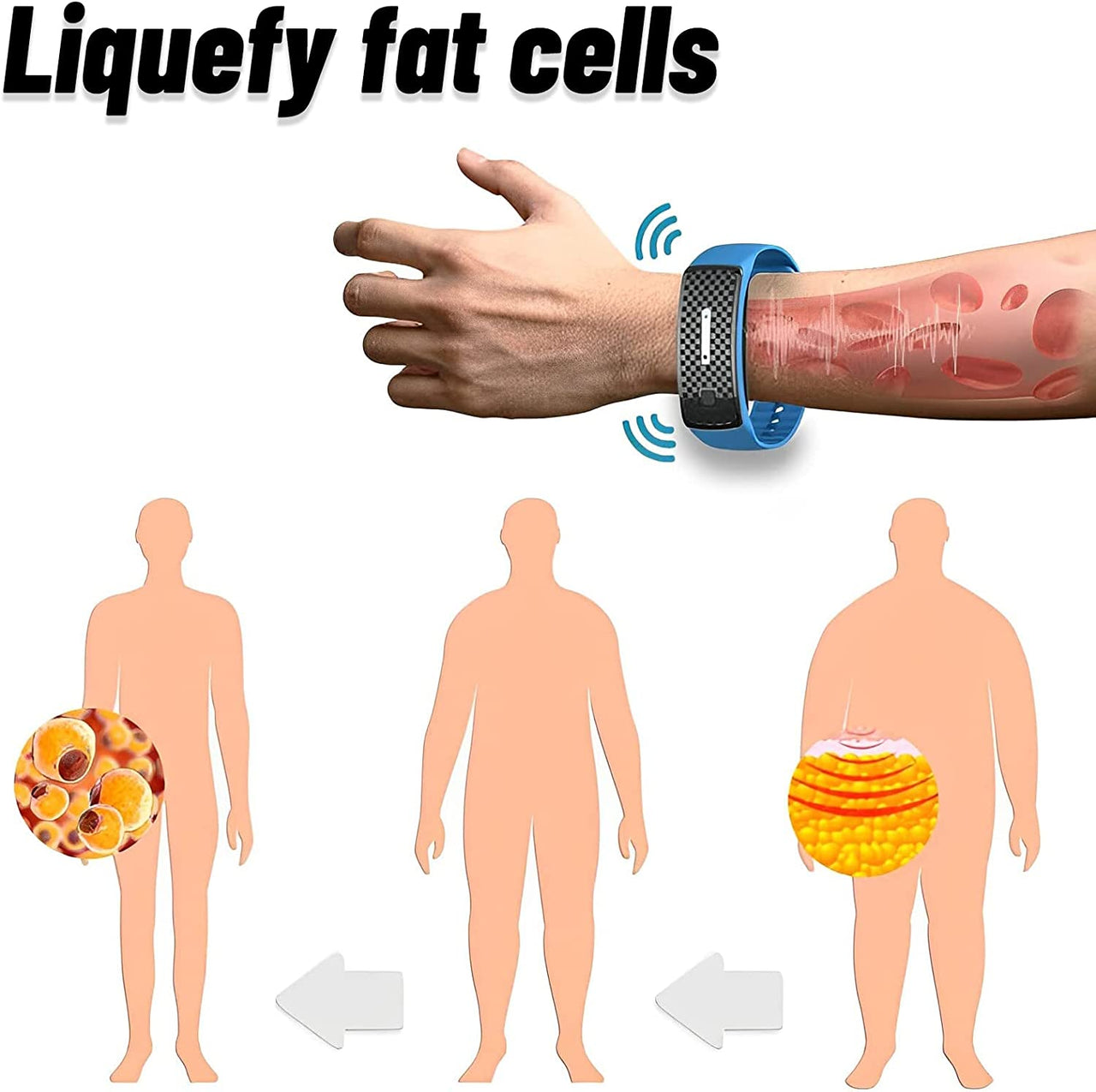 Matteo Ultrasonic Body Shape Wristband (1 PC)