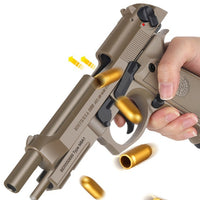 Thumbnail for Beretta M92 Auto Shell Ejection Blowback Laser Toy