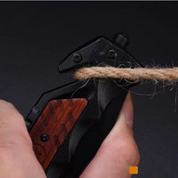 Thumbnail for Black Cord Folding Knife