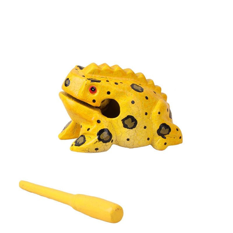 Colorful Wooden Frog Toy