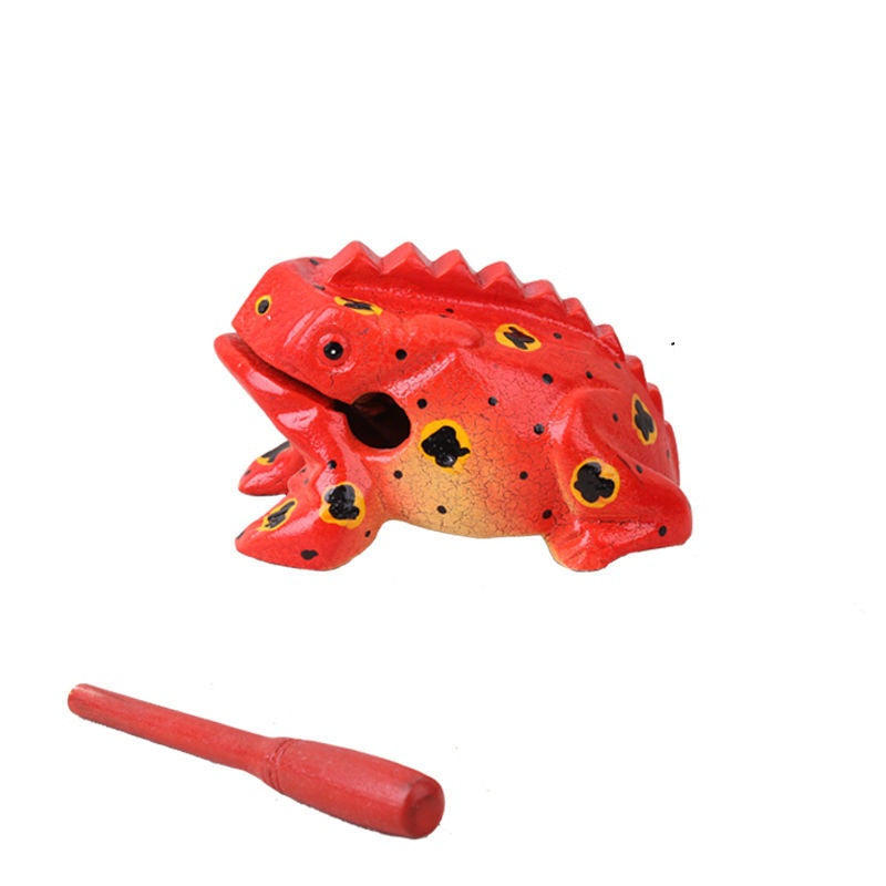 Colorful Wooden Frog Toy