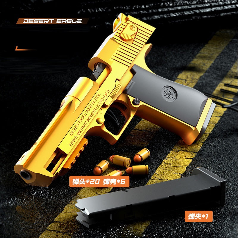 Desert Eagle Auto Shell Ejection Blowback Toy