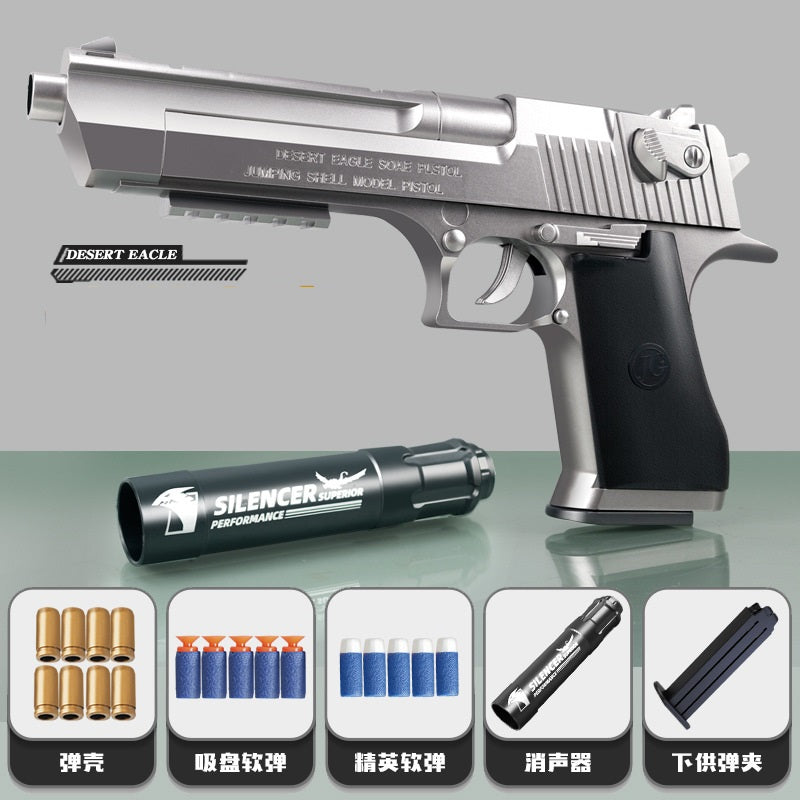 New Desert Eagle Shell Ejection Soft Bullet Toy