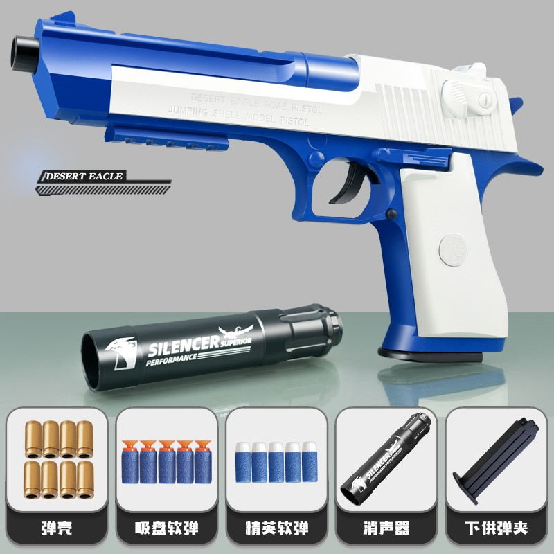 New Desert Eagle Shell Ejection Soft Bullet Toy