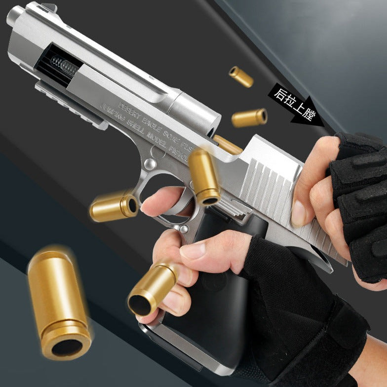 New Desert Eagle Shell Ejection Soft Bullet Toy