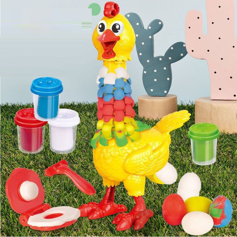 Colorful Funny Chicken Toy