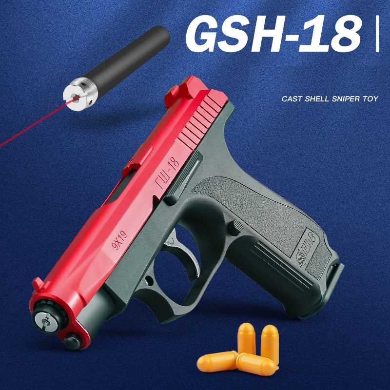 GSh-18 Auto Shell Ejecting Blowback Toy Gun