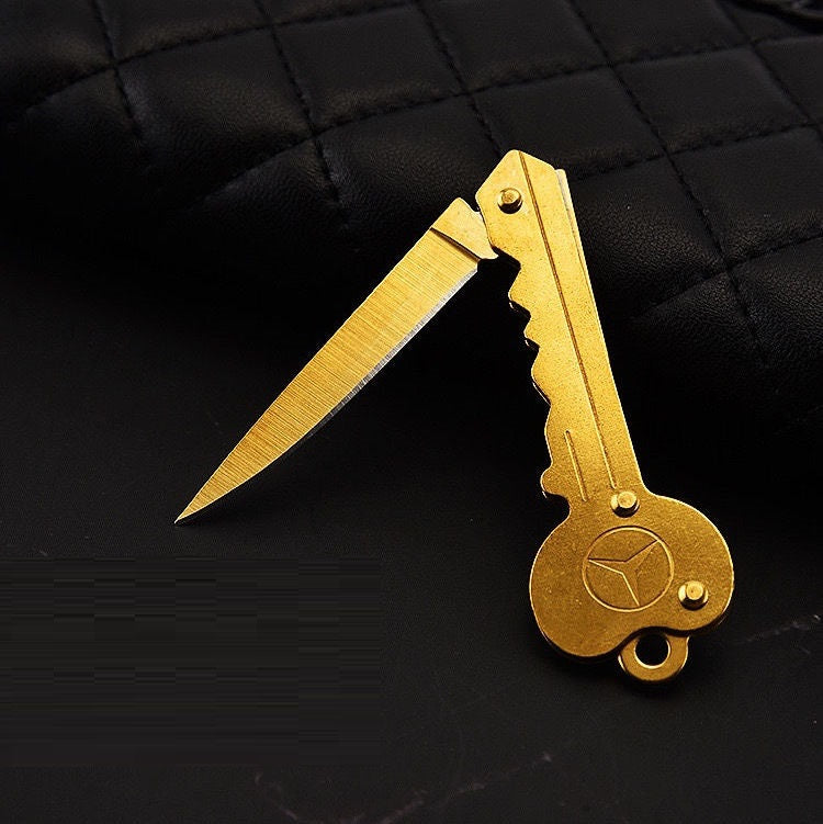 Key-Shaped Folding Knife