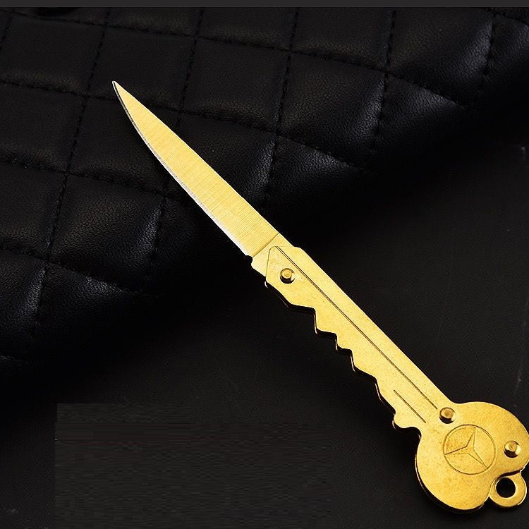 Key-Shaped Folding Knife