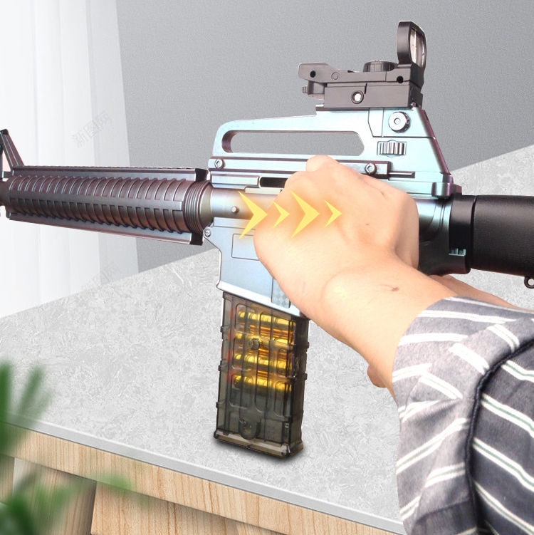 M16 Shell Ejection Soft Bullet Toy Gun