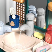 Thumbnail for Pretend Play Washbasin Toys Set