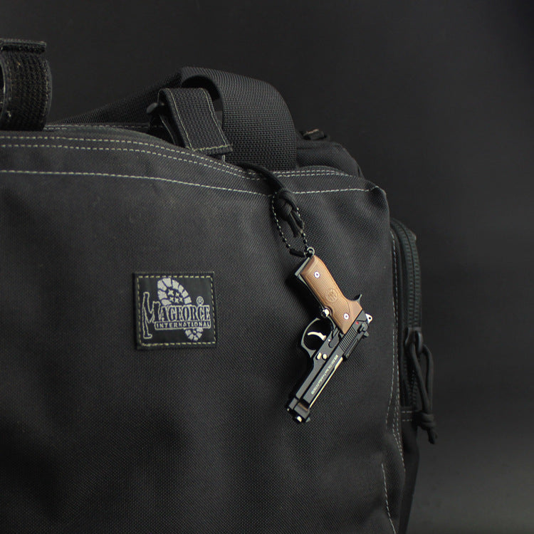 Mini Beretta M92 Toy Pistol Keychain