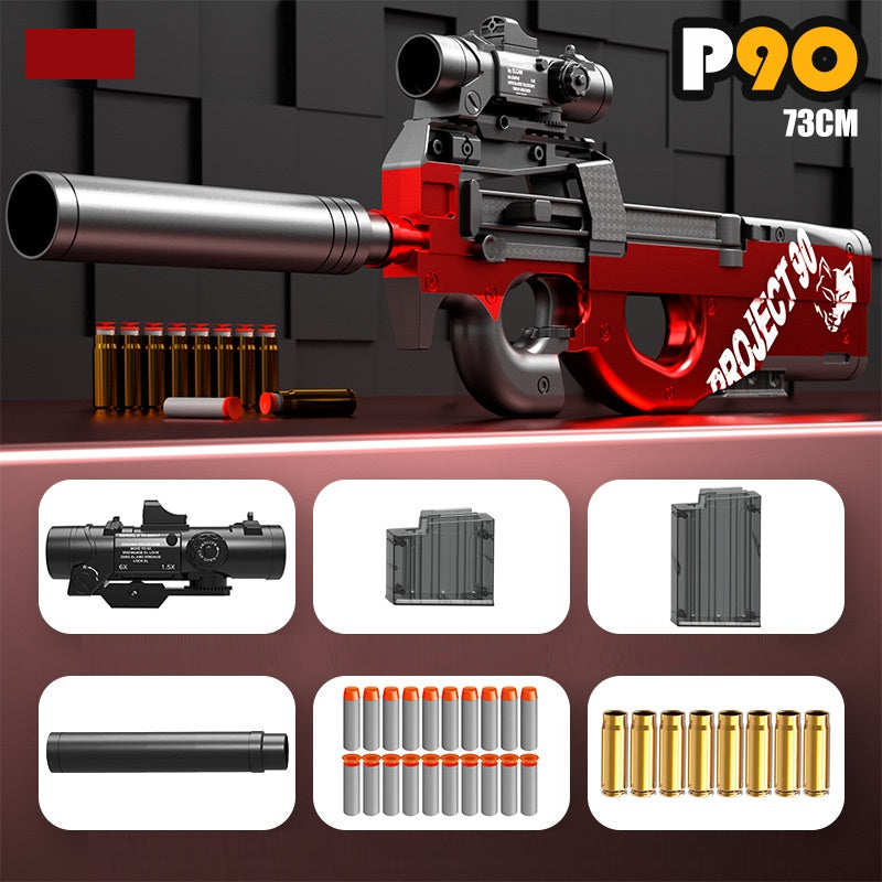 P90 Shell Ejection Soft Bullet Toy