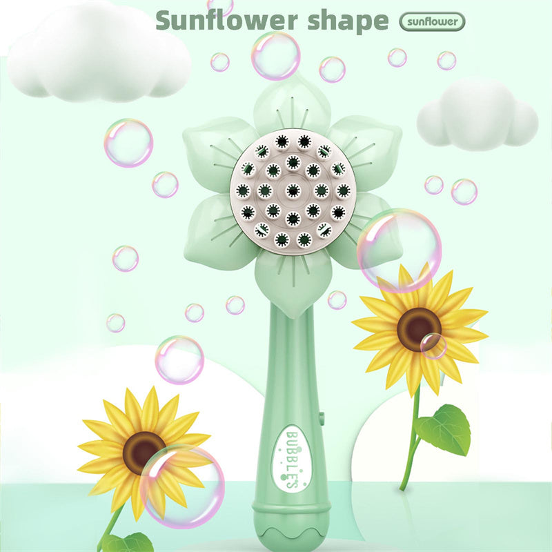 Sunflower Bubble Gun