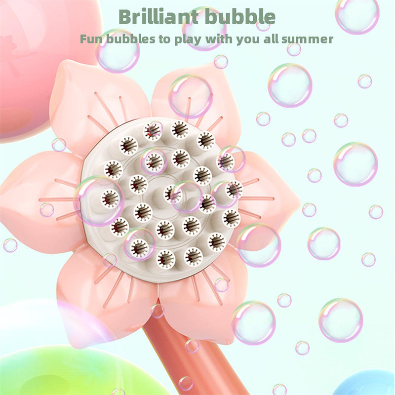 Sunflower Bubble Gun