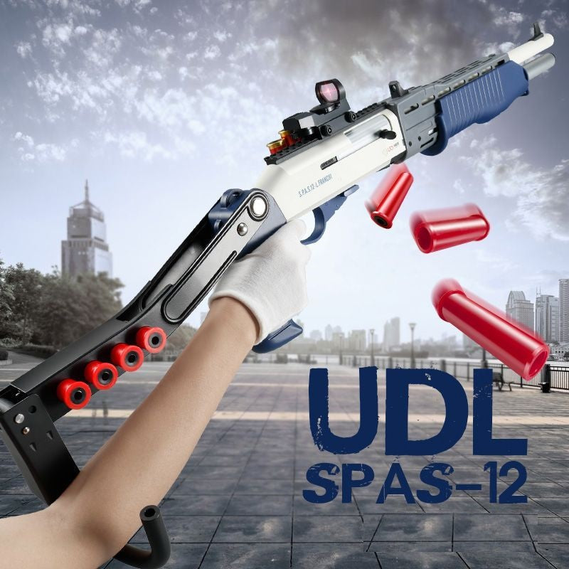 UDL SPAS-12 Shell Ejecting Soft Bullet Toy Gun