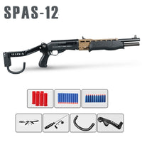 Thumbnail for UDL SPAS-12 Shell Ejecting Soft Bullet Toy Gun