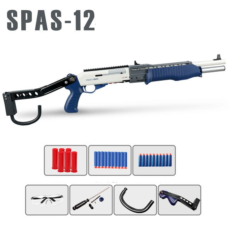 UDL SPAS-12 Shell Ejecting Soft Bullet Toy Gun