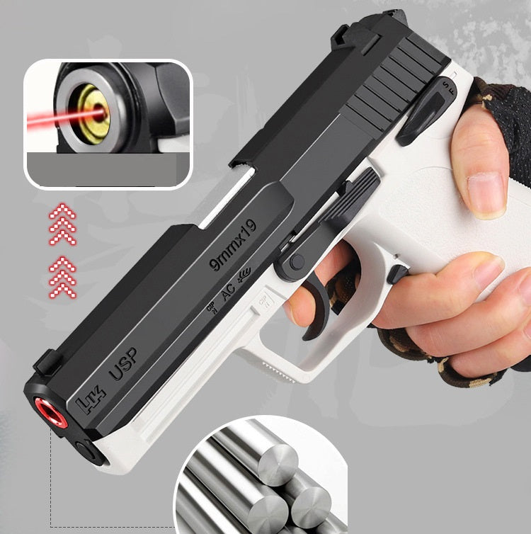 USP Auto Shell Ejection Blowback Laser Toy