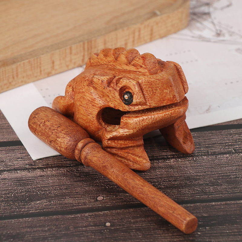 Wooden Frog Instrument