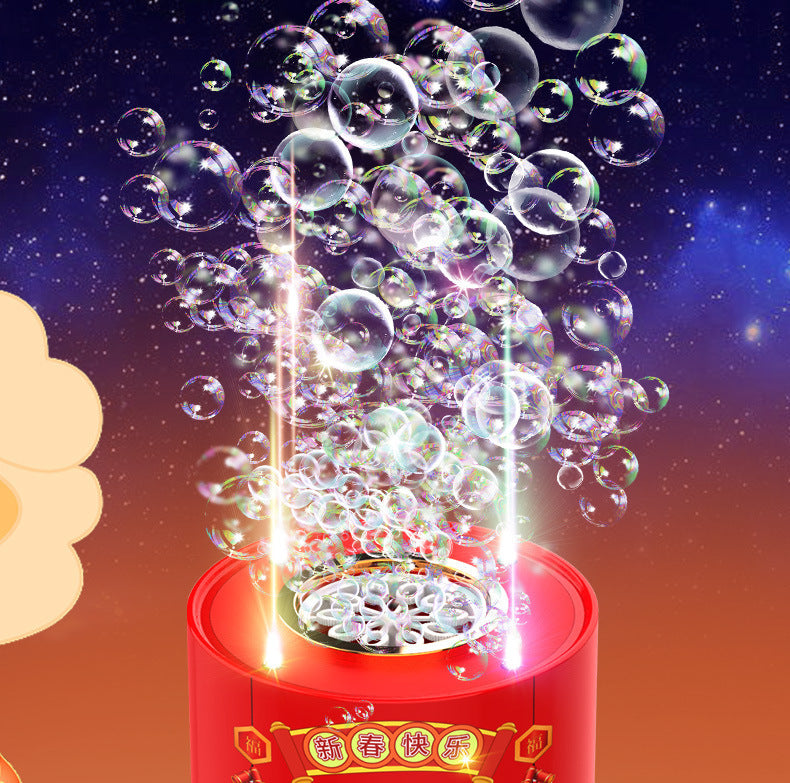 Firework Bubble Machine
