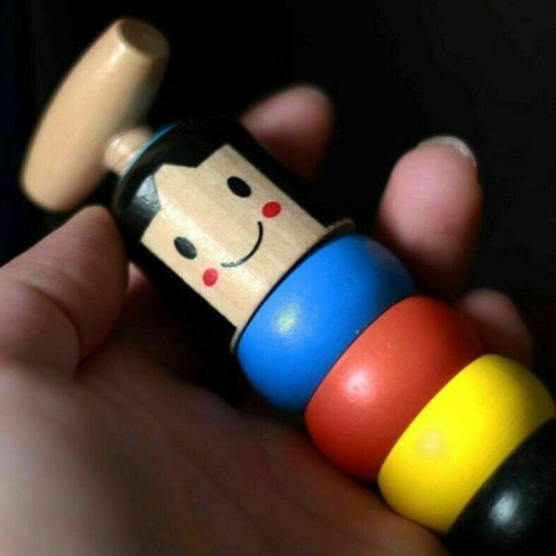Unbreakable wooden man toy hotsell