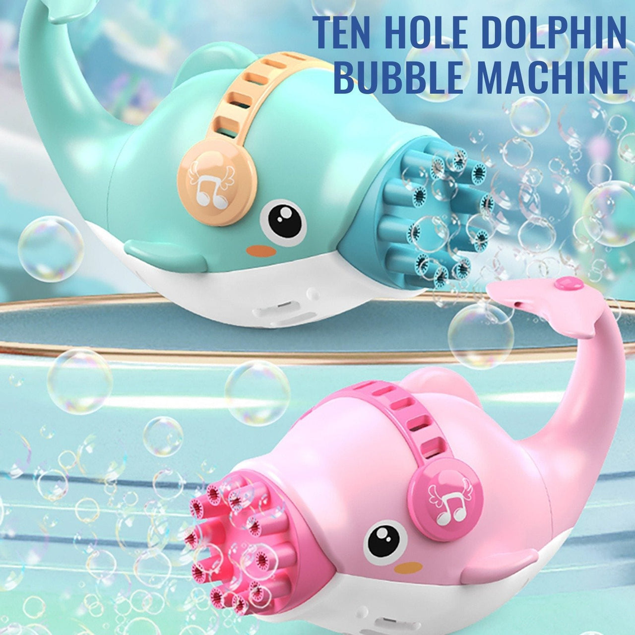Dolphin Bubble Machine