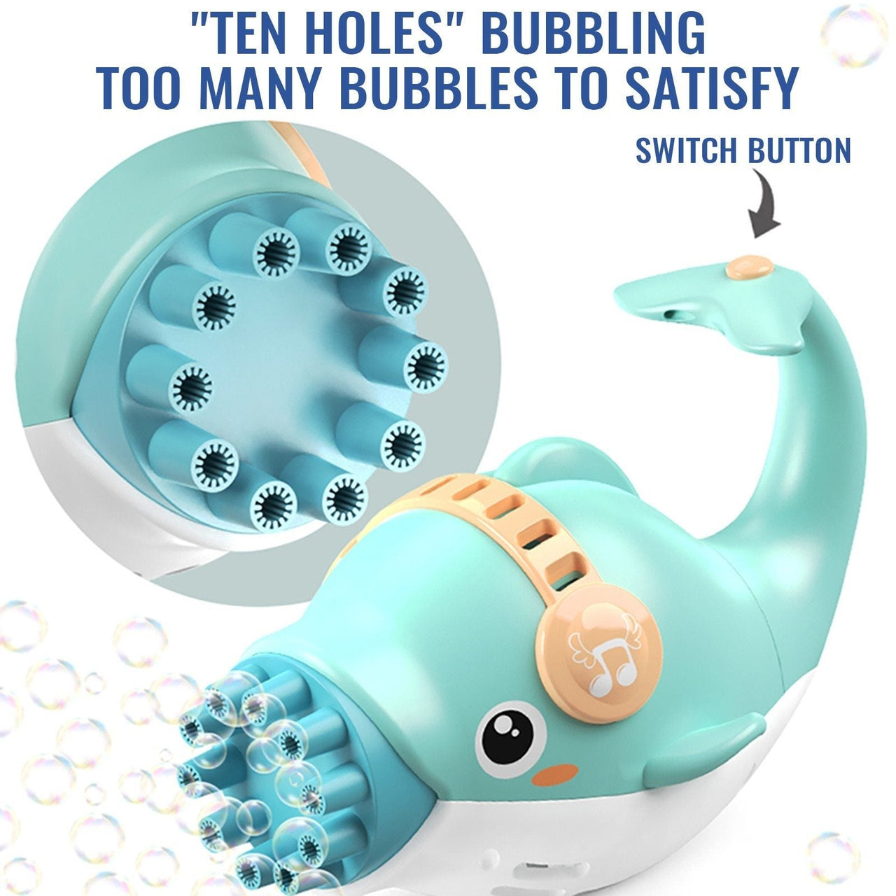 Dolphin Bubble Machine