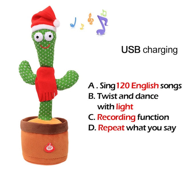 Dancing Cactus Plush Toy