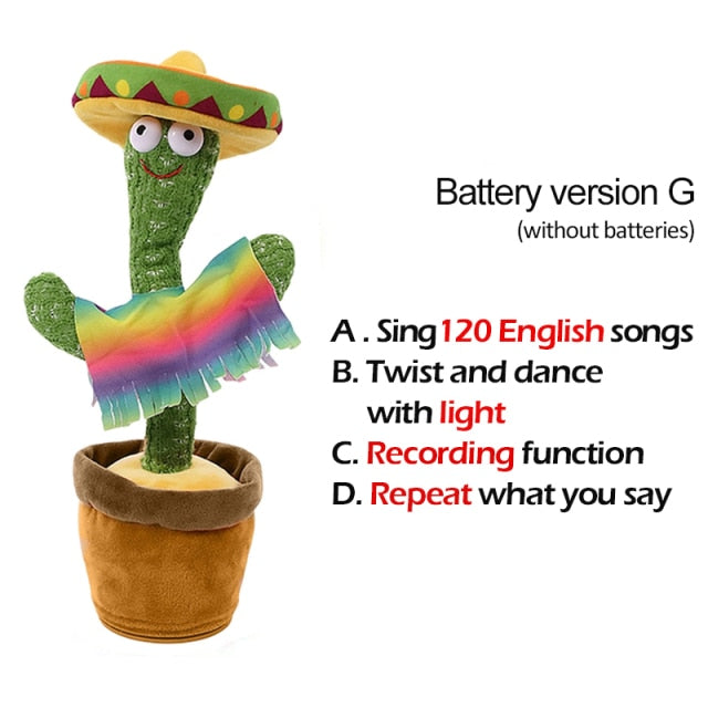 Dancing Cactus Plush Toy